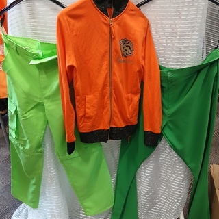 Ca. 98x Flower power en disco broeken